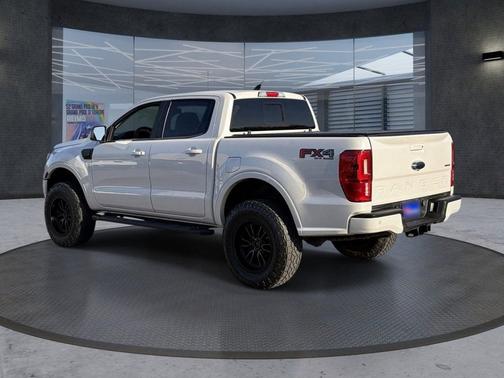White Platinum Metallic Tri-Coat 2020 Ford Ranger LARIAT