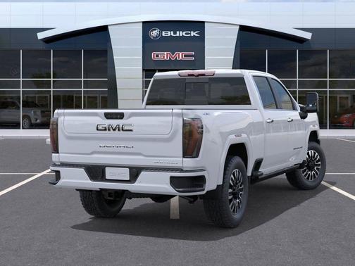 Glacier White Tricoat 2026 GMC Sierra 2500 Denali Ultimate