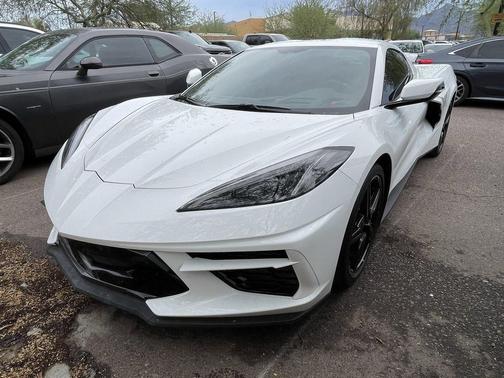 Arctic White 2023 Chevrolet Corvette Stingray w/2LT