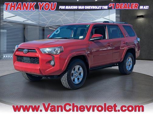 Barcelona Red Metallic 2022 Toyota 4Runner SR5