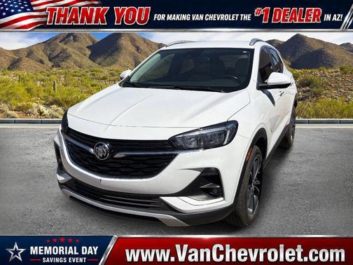 Summit White 2023 Buick Encore GX Select