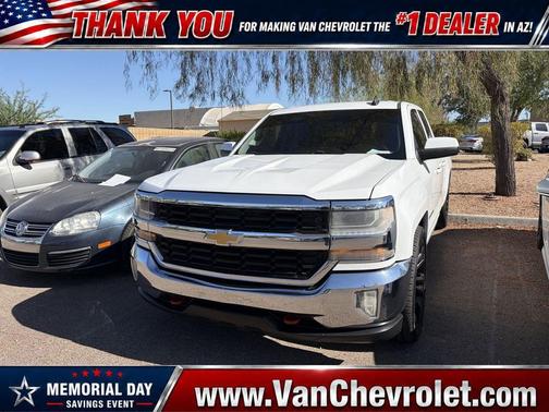 Summit White 2016 Chevrolet Silverado 1500 1LT