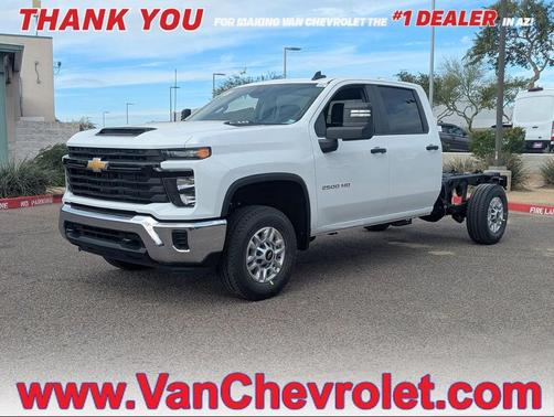 Summit White 2026 Chevrolet Silverado 2500 WT