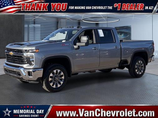 Sterling Gray Metallic 2025 Chevrolet Silverado 3500 LT