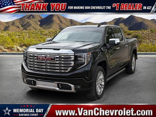Onyx Black 2025 GMC Sierra 1500 Denali
