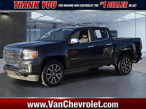 Hunter Metallic 2021 GMC Canyon Denali