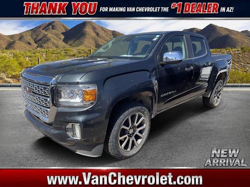 Hunter Metallic 2021 GMC Canyon Denali