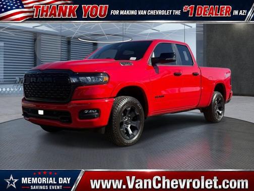 Flame Red Clearcoat 2025 RAM 1500 Big Horn/Lone Star