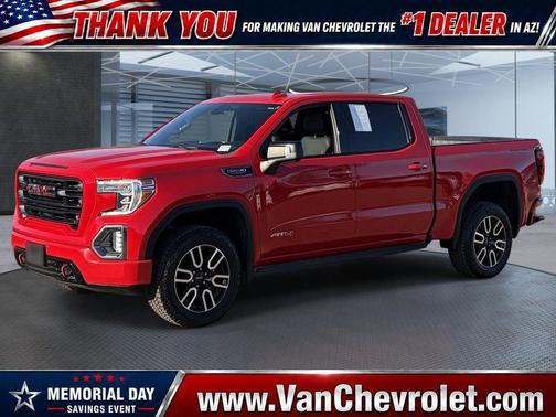 Cardinal Red 2022 GMC Sierra 1500 AT4