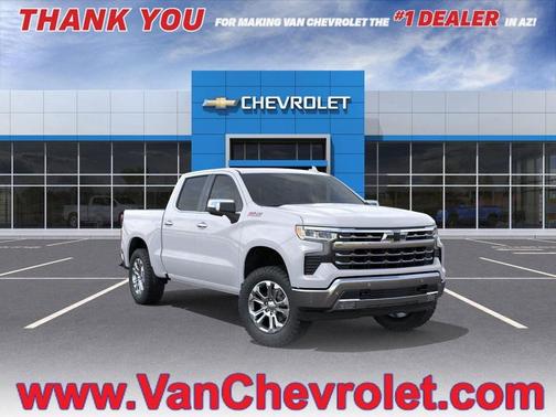 Summit White 2026 Chevrolet Silverado 1500 LTZ Truck