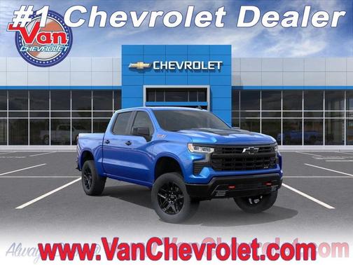 Riptide Blue Metallic 2026 Chevrolet Silverado 1500 LT Trail Boss Truck