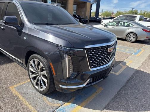 Galactic Gray Metallic 2025 Cadillac Escalade Premium Luxury