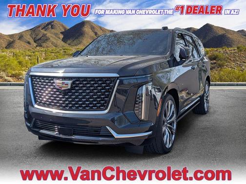 Galactic Gray Metallic 2025 Cadillac Escalade Premium Luxury