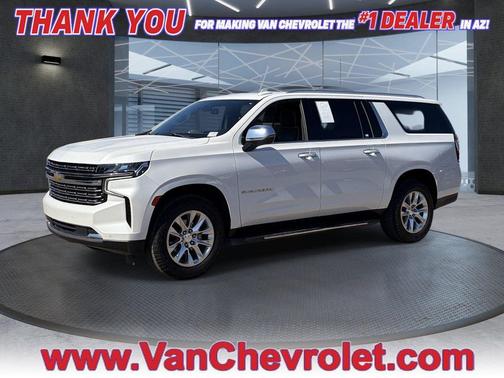 Iridescent Pearl Tricoat 2021 Chevrolet Suburban Premier
