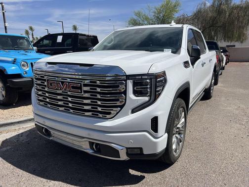 Summit White 2024 GMC Sierra 1500 Denali
