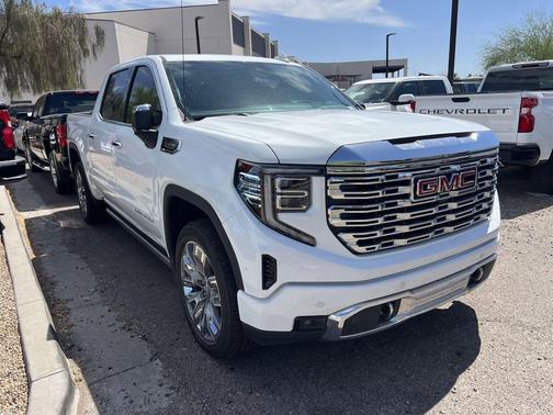 Summit White 2024 GMC Sierra 1500 Denali