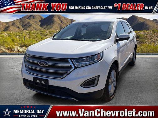 White 2018 Ford Edge SEL