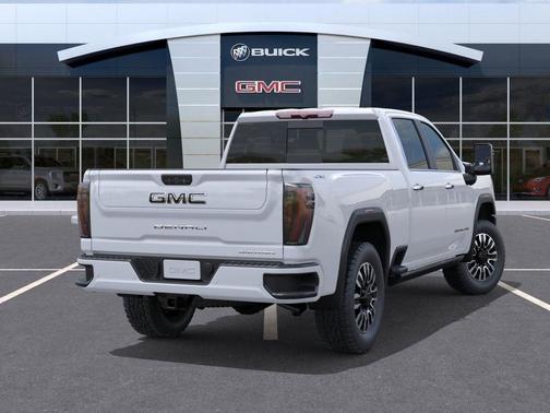 Glacier White Tricoat 2026 GMC Sierra 3500 Denali