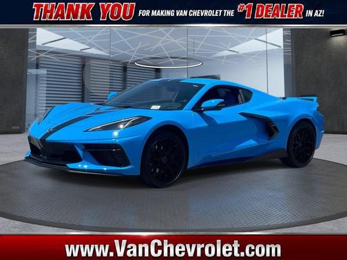 Rapid Blue 2023 Chevrolet Corvette Stingray w/3LT