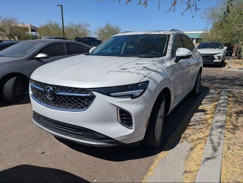 White Frost Tricoat 2023 Buick Envision Avenir AWD