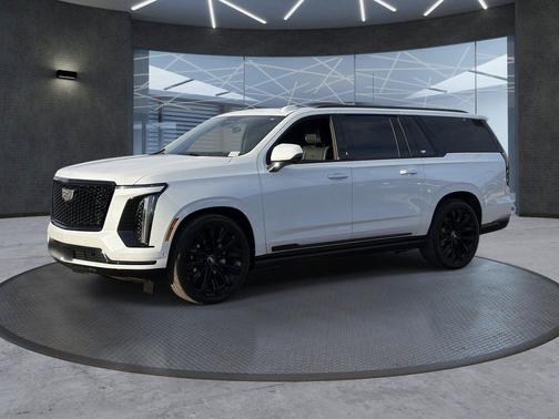 Vibrant White Tricoat 2026 Cadillac Escalade ESV Sport