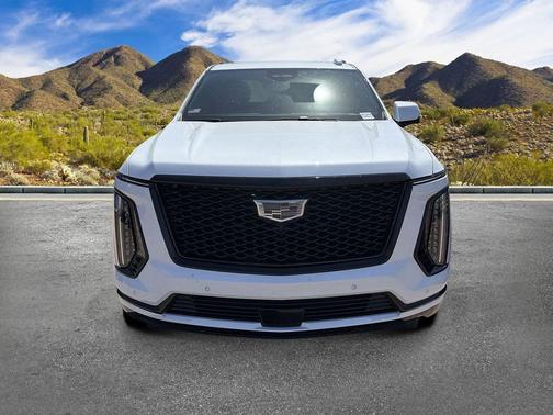 Vibrant White Tricoat 2026 Cadillac Escalade ESV Sport