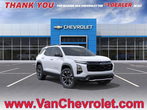 Polar White Tricoat 2026 Chevrolet Equinox FWD RS