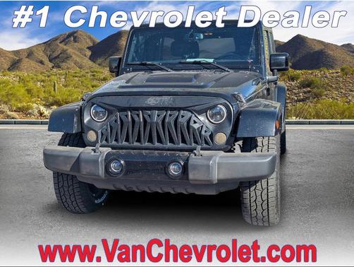Black Clearcoat 2015 Jeep Wrangler Unlimited Altitude SUV