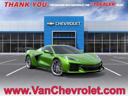 Roswell Green Metallic 2026 Chevrolet Corvette Z06