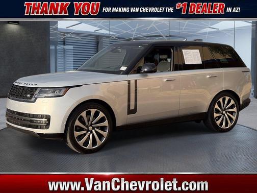 Silver 2025 Land Rover Range Rover SE