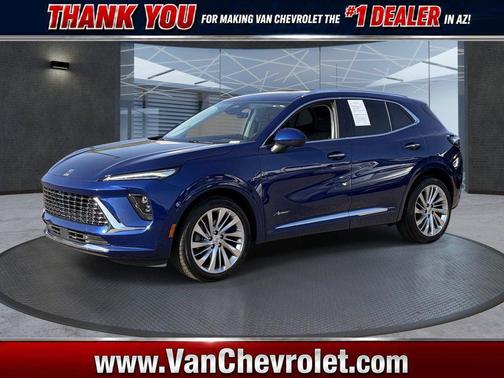 Calypso Blue Metallic 2024 Buick Envision Avenir AWD