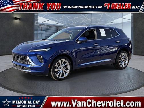 Calypso Blue Metallic 2024 Buick Envision Avenir AWD