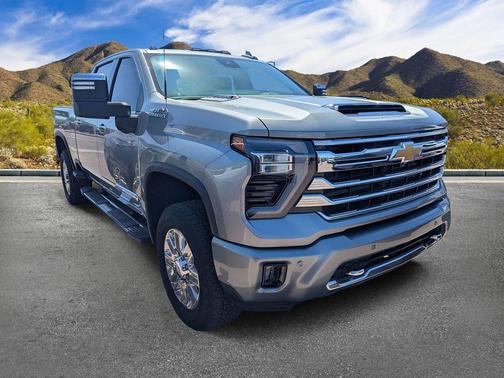 Sterling Gray Metallic 2025 Chevrolet Silverado 3500 High Country