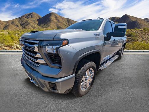 Sterling Gray Metallic 2025 Chevrolet Silverado 3500 High Country