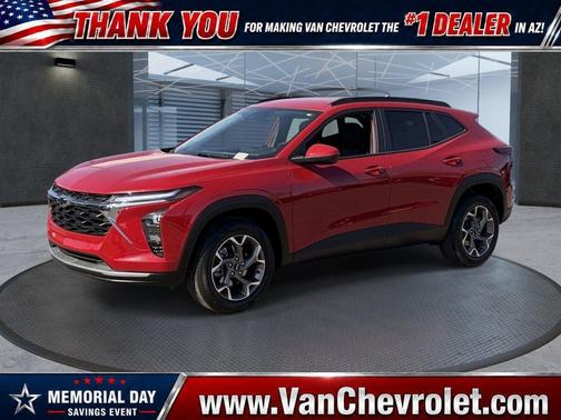 Apex Red 2026 Chevrolet Trax LT