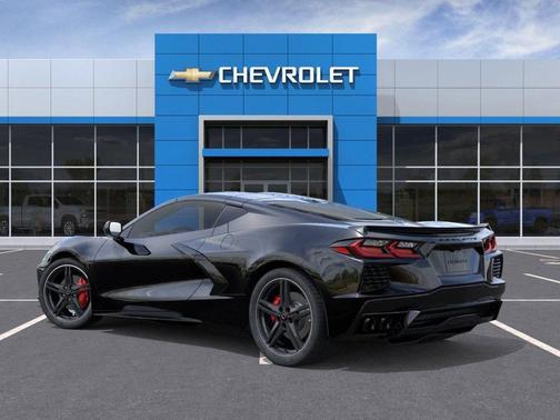 Black 2026 Chevrolet Corvette Stingray w/1LT