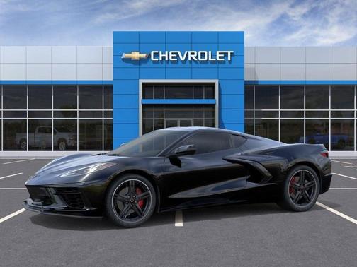Black 2026 Chevrolet Corvette Stingray w/1LT