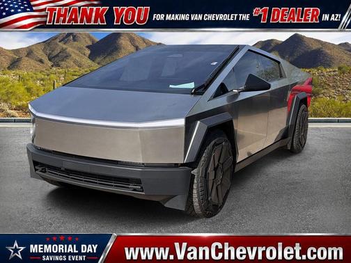 Stainless Steel 2024 Tesla Cybertruck All-Wheel Drive