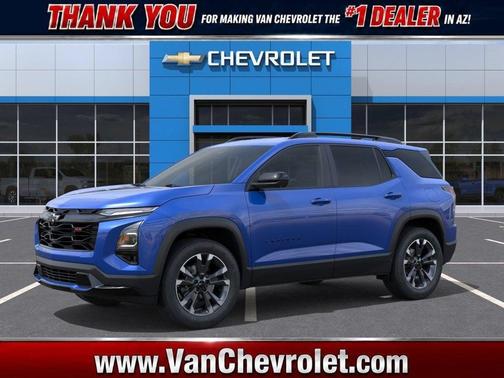 Reef Blue Metallic 2026 Chevrolet Equinox FWD RS