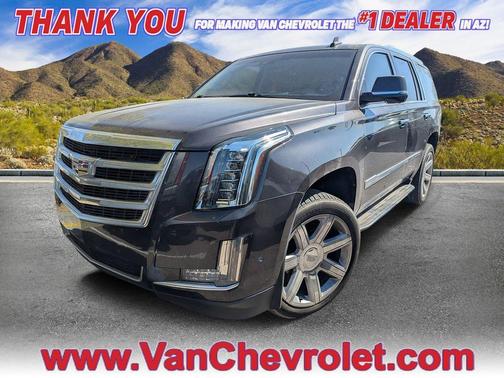 Dark Granite Metallic 2017 Cadillac Escalade Luxury