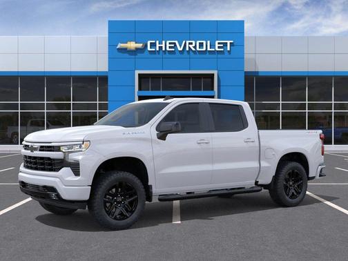 Summit White 2026 Chevrolet Silverado 1500 RST
