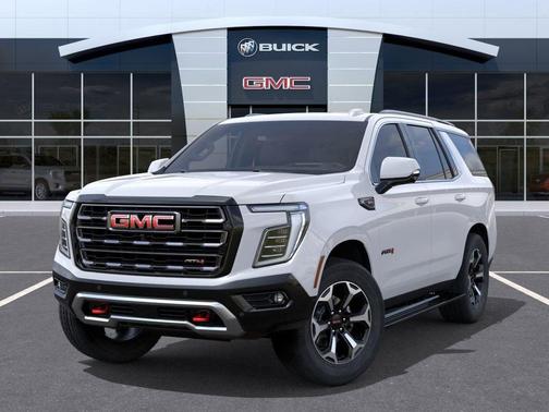 Summit White 2026 GMC Yukon 4WD AT4 Ultimate
