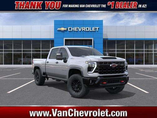 Sterling Gray Metallic 2026 Chevrolet Silverado 2500 Crew Cab, Standard Bed, XR2, 4WD
