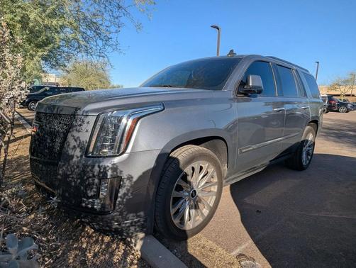 Satin Steel Metallic 2018 Cadillac Escalade Premium Luxury SUV