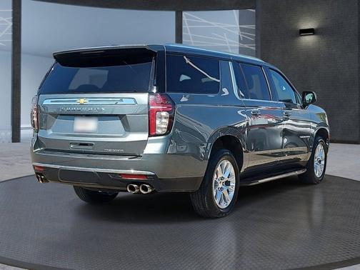 Silver Sage Metallic 2023 Chevrolet Suburban Premier