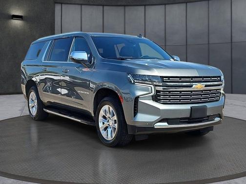 Silver Sage Metallic 2023 Chevrolet Suburban Premier