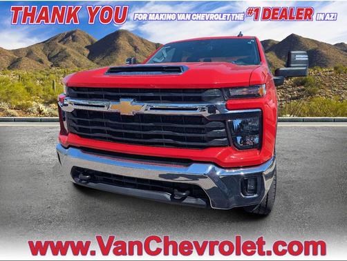 Red Hot 2025 Chevrolet Silverado 2500 LT