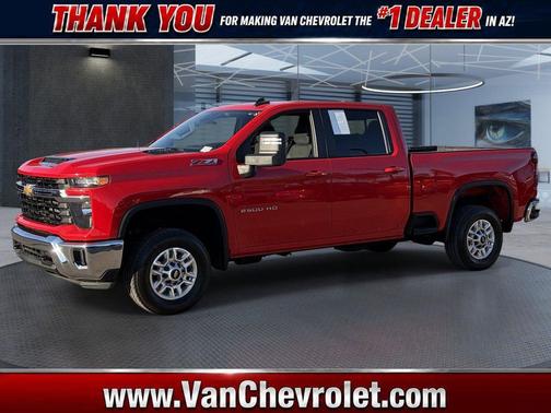 Red Hot 2025 Chevrolet Silverado 2500 LT