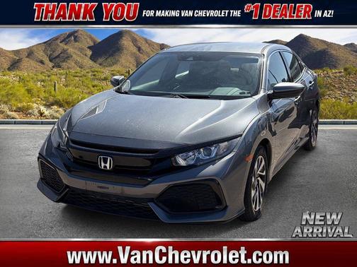 Gray 2019 Honda Civic LX