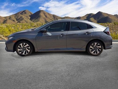 Gray 2019 Honda Civic LX
